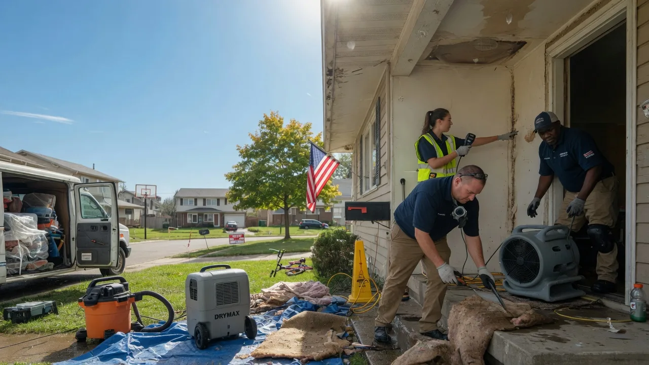 Water Damage Restoration in Dewey, IL near me